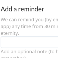 Add a private reminder to any message